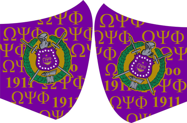 Omega Psi Phi Face Mask